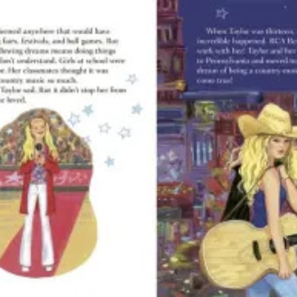 Taylor Swift Golden Book Biography BRAND NEW - Picture 2 of 3